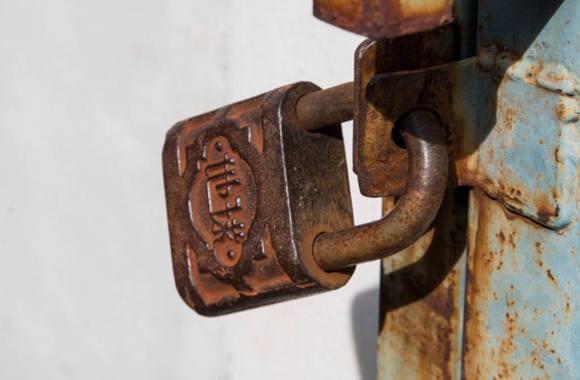 Rusty Door Lock