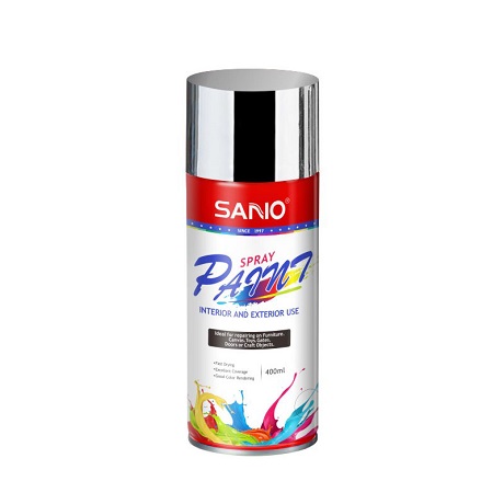Spray Paint – Chrome effect