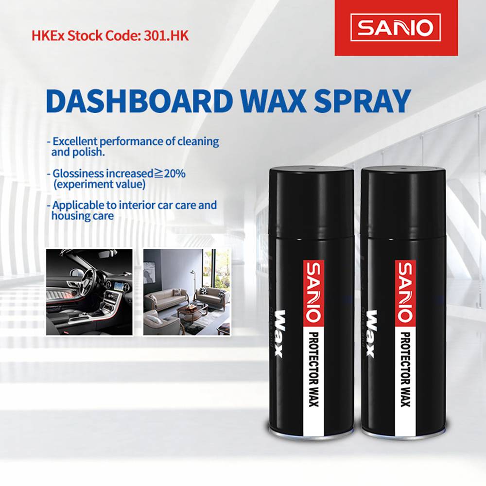 Optimum Dashboard Spray Wax Manufacturers Sanvo Chemicals