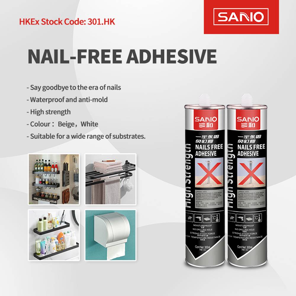 Nail Free Glue Adhesive Construction Adhesive SANVO Nail Free Glue Adhesive Construction Adhesive SANVO