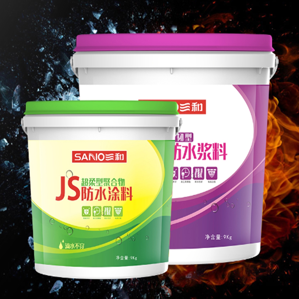 Super flexible polymer waterproof paste 1