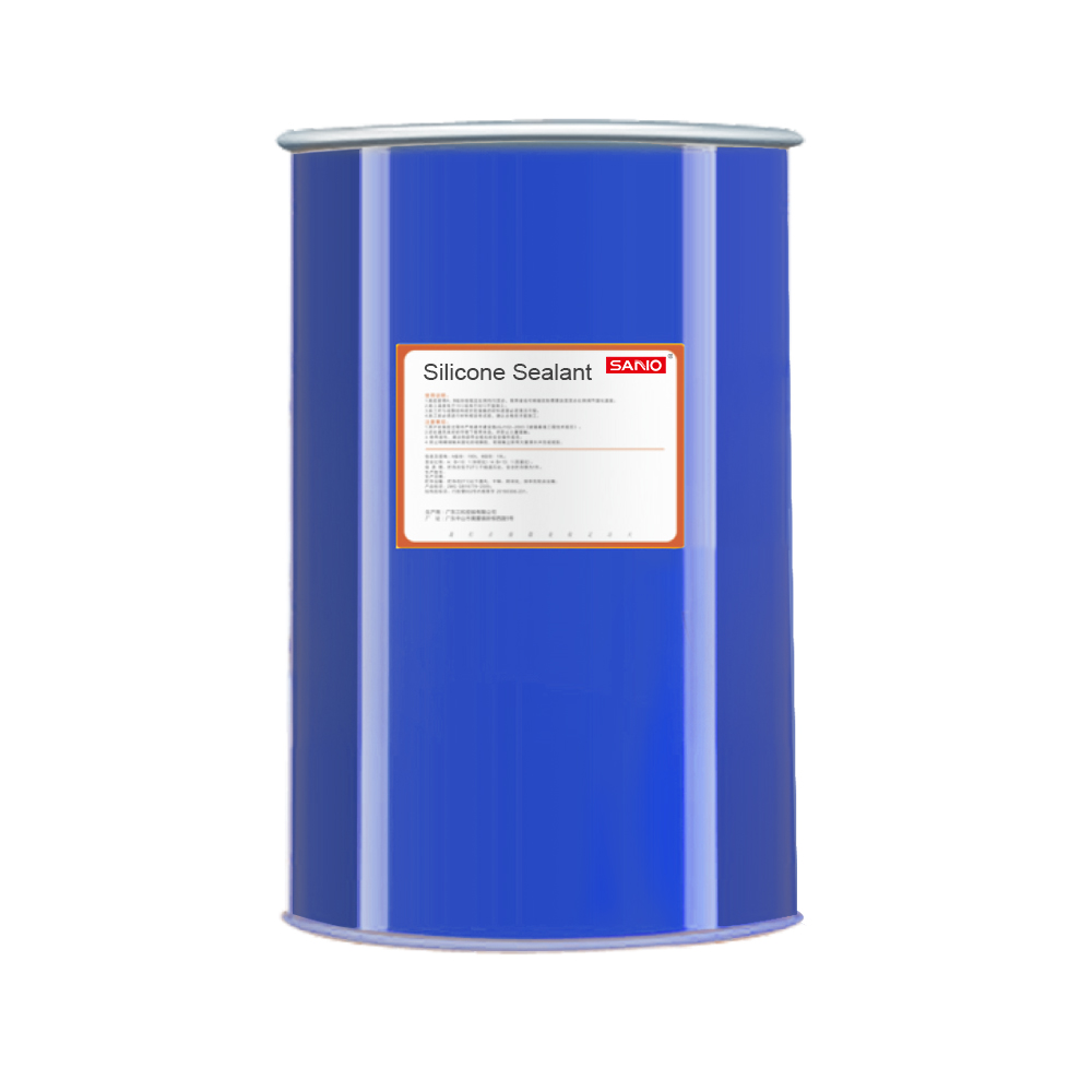 SANVO Multi Purpose Clear Drum Silicone Sealant 200 KG