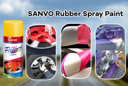 SANVO rubber spray paint