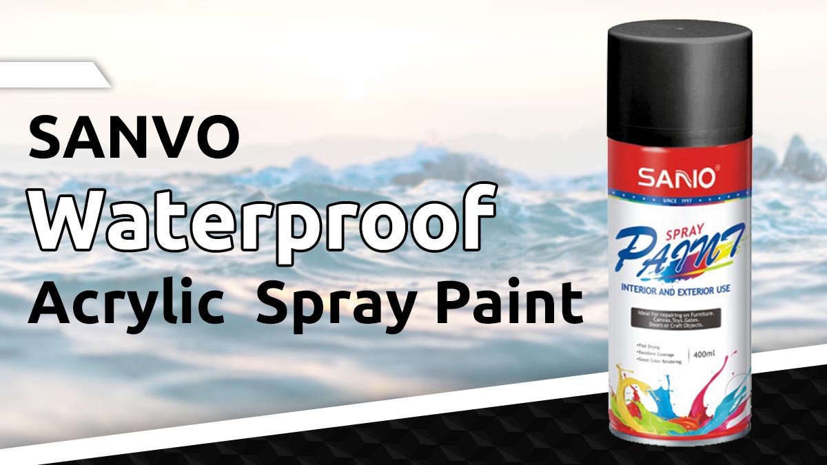 sanvo waterproof spray paint