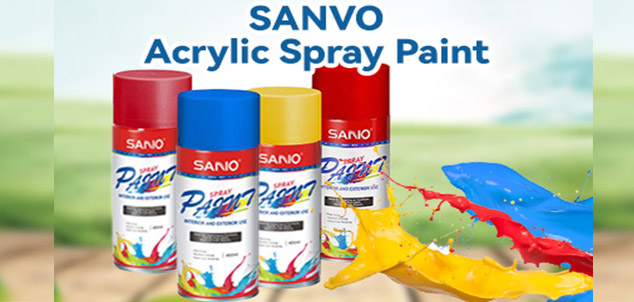 sanvo custom spray paint