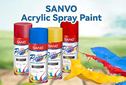 sanvo acrylic spray paint