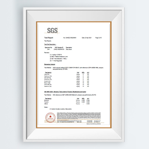 SGS CERTIFICATION