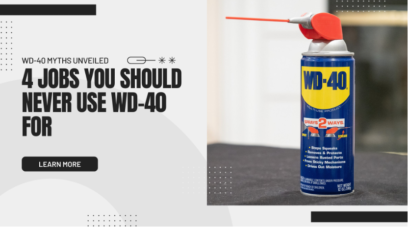 WD 40 misuses