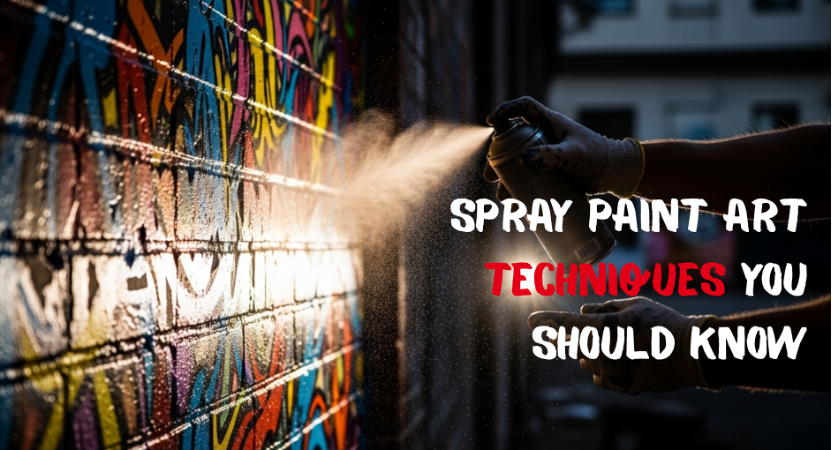 spray paint techniques