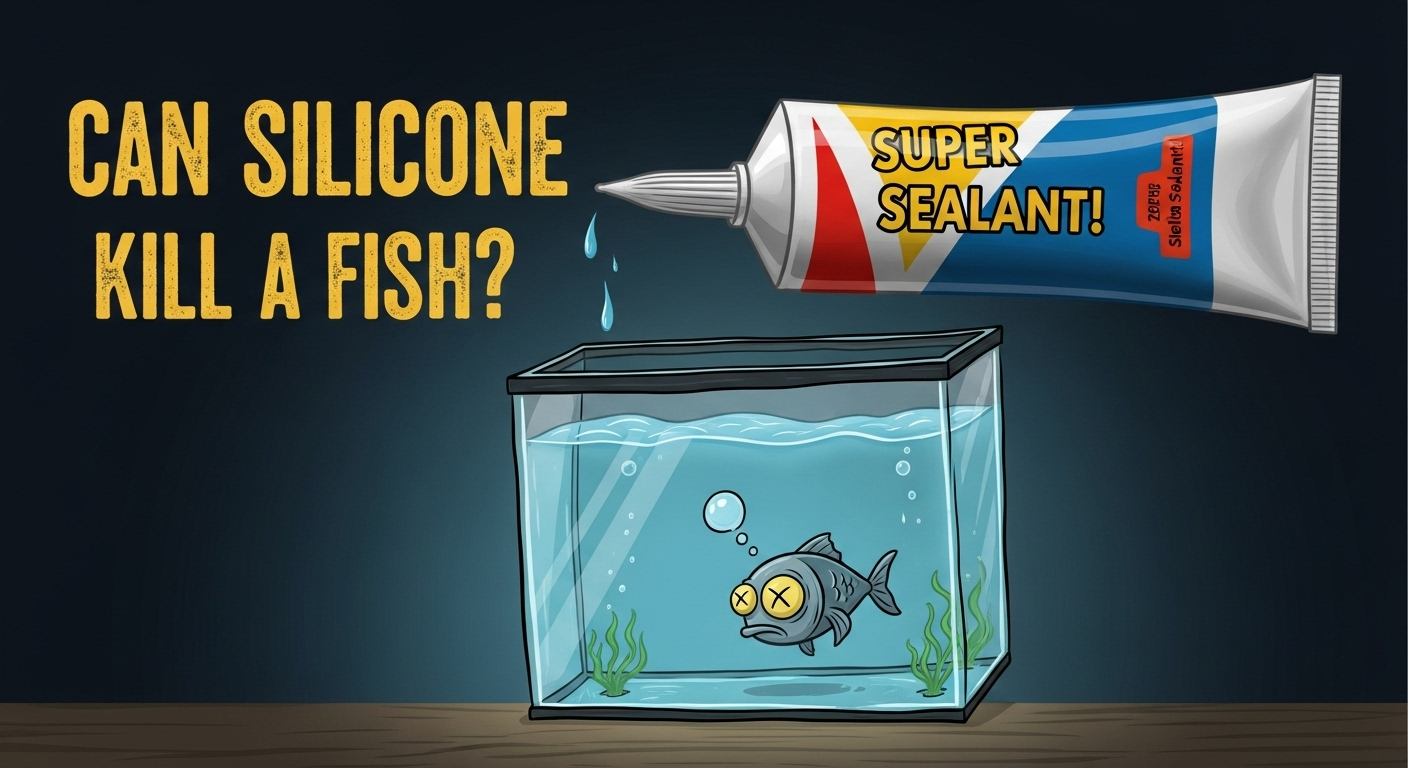 Can silicone kill a fish