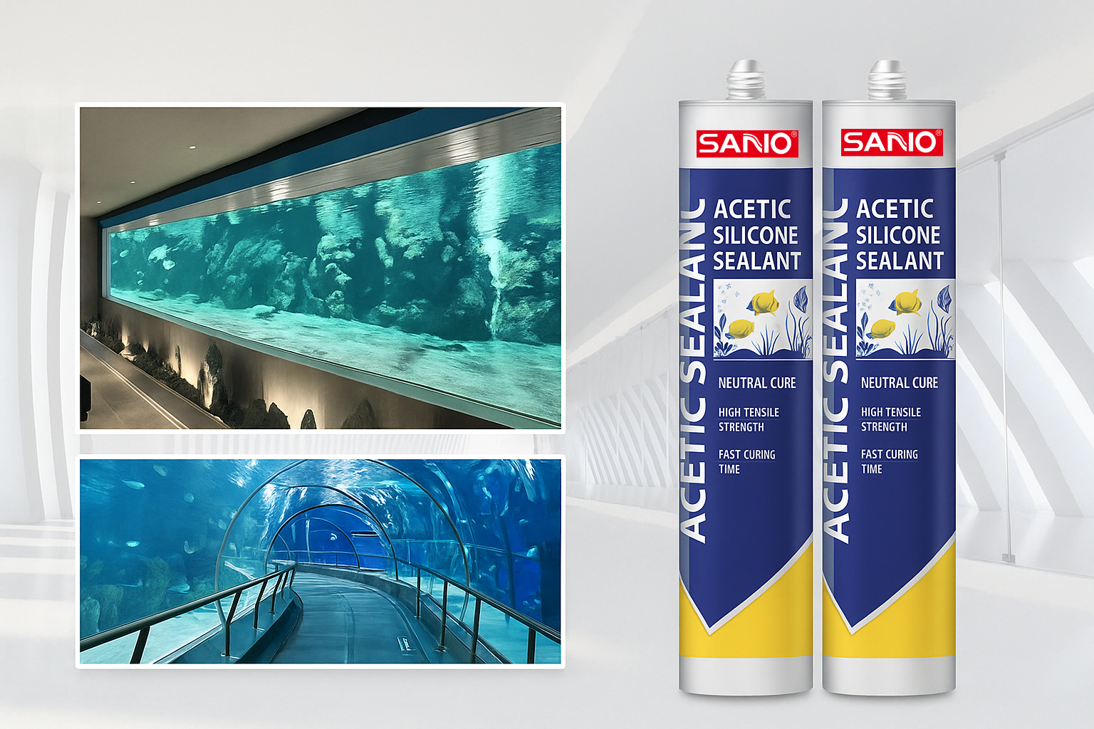 SANVO Acetic structural silicone sealant