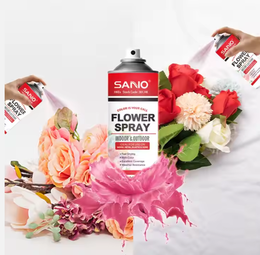 SANVO floral spray paint