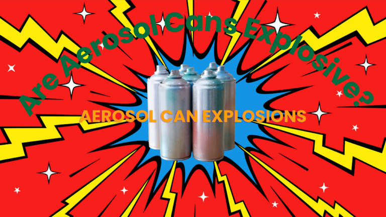 aerosol can explosions