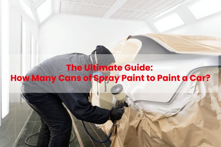 how many cans of spray paint to paint a car