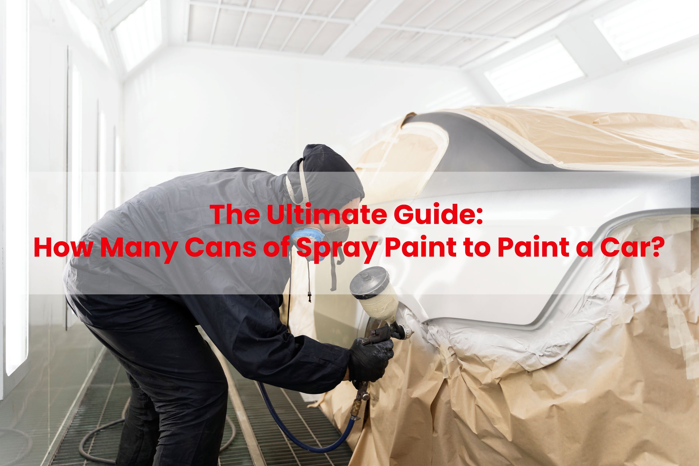 how many cans of spray paint to paint a car