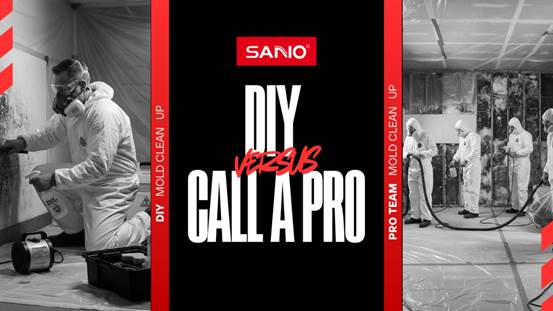 When to DIY vs When to call a Pro for mold removal