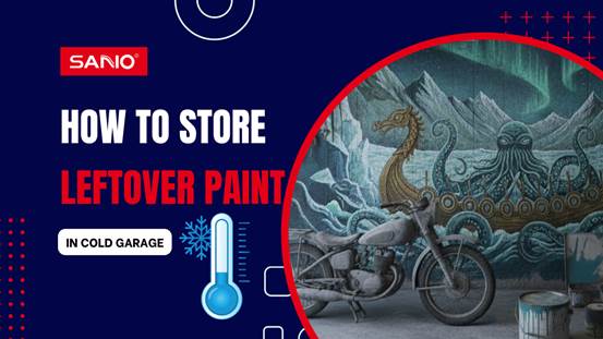 How to Store Leftover Paint in the Cold Garage?