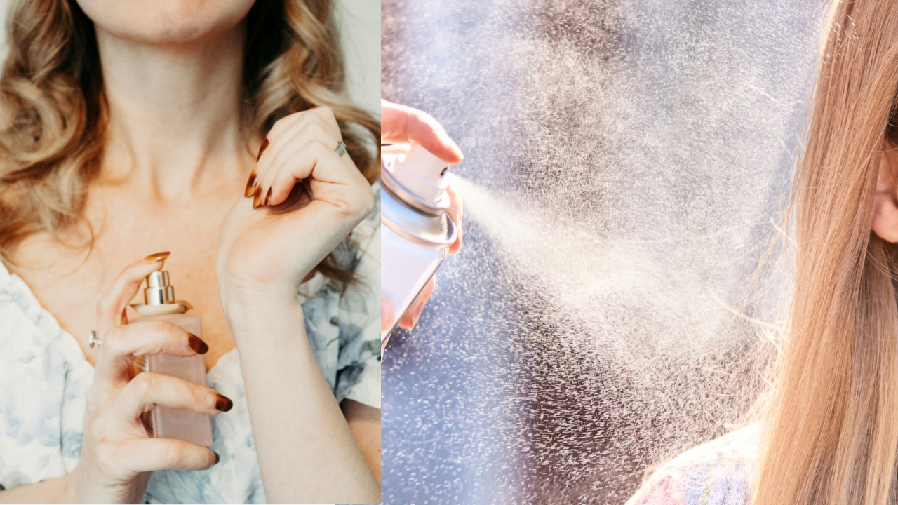 personal care and beauty aerosol sprays