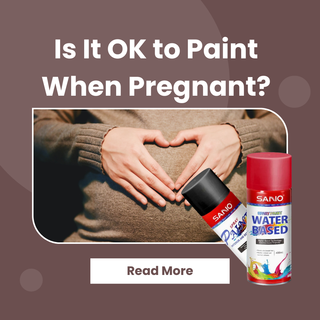 pregnant and painting 1