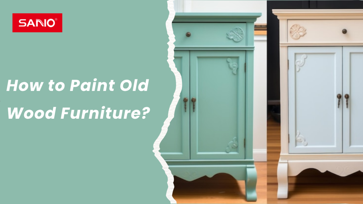 paint old wood furniture
