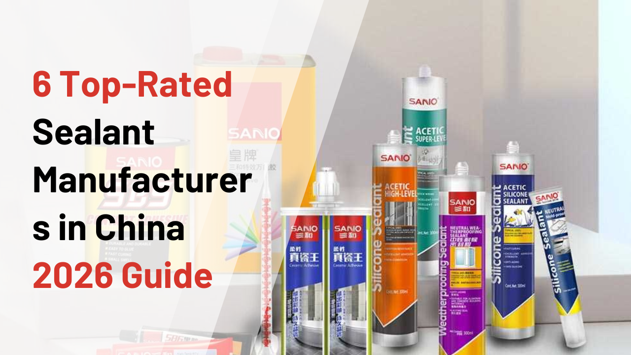 6 Top Rated Sealant Manufacturers in China 2026 Guide